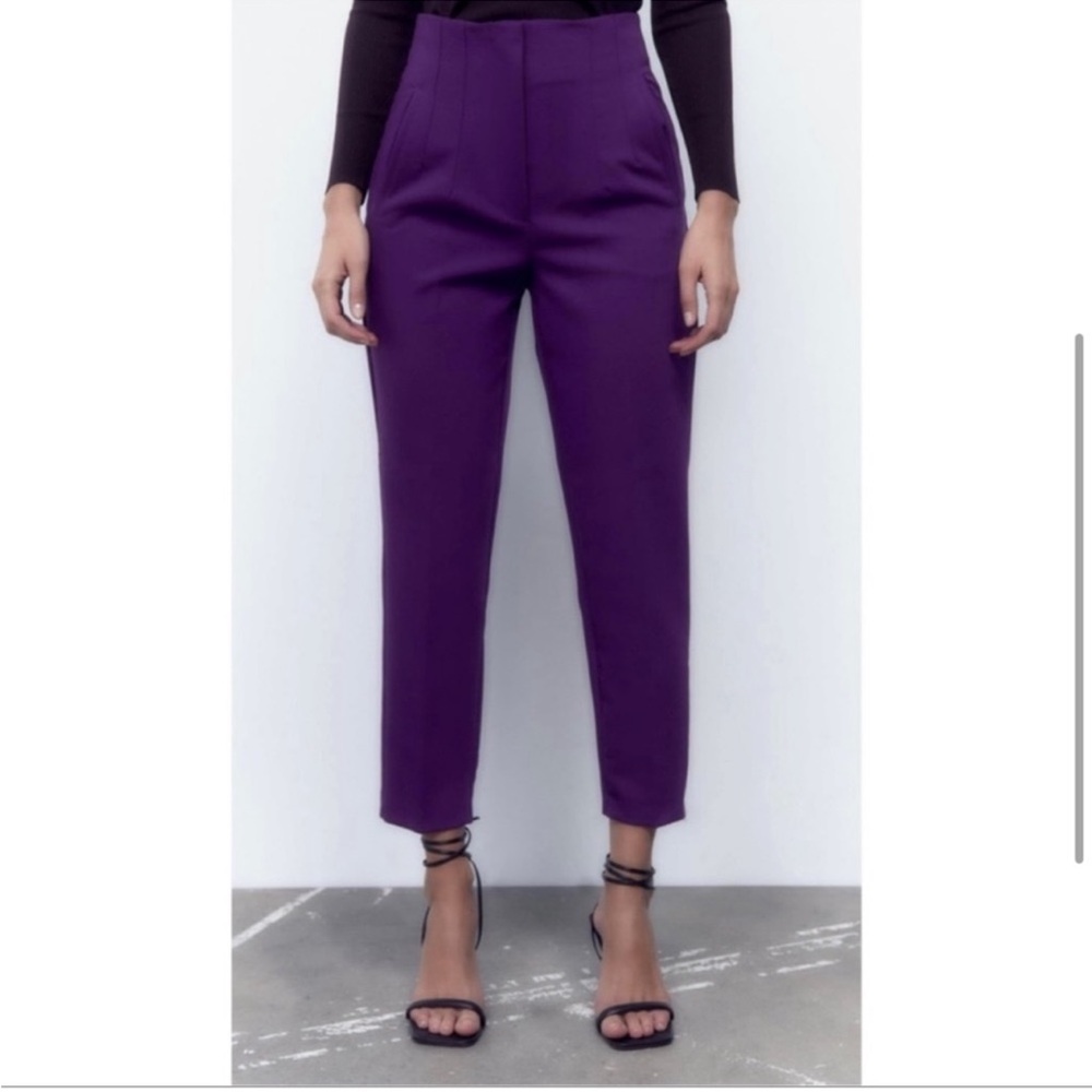 Zara Deep Purple Pants